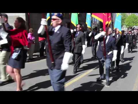 Reenactment of WWII Liberation Day on Jersey, Channel Islands