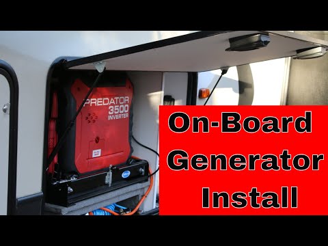Predator 3500 Inverter -Inside RV / Camper #predator3500 #invertergenerator #diy