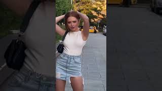 【おっぱい】 あ！乳首が・・・ 外出編 tiktok #Shorts