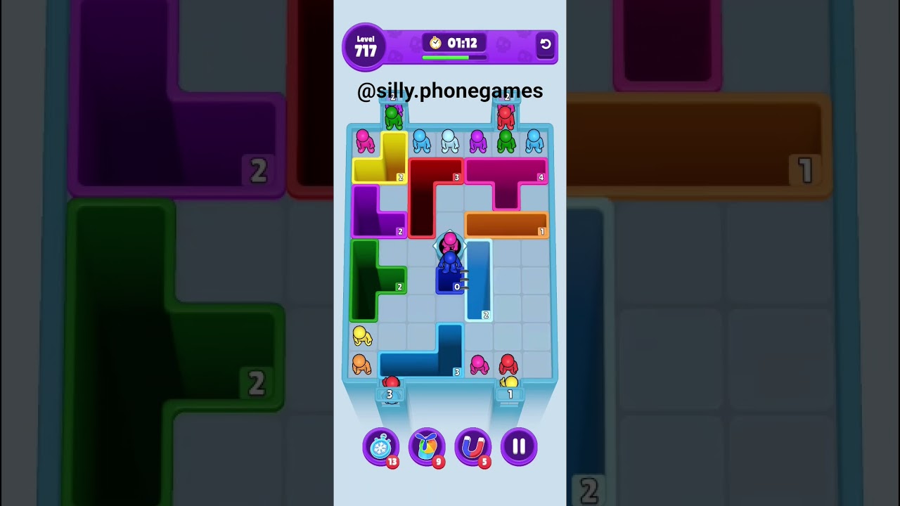 Drop Away Level 717 Walkthrough Solution