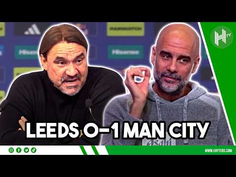LIVE | Leeds 0-1 Man City | Daniel Farke & Pep Guardiola