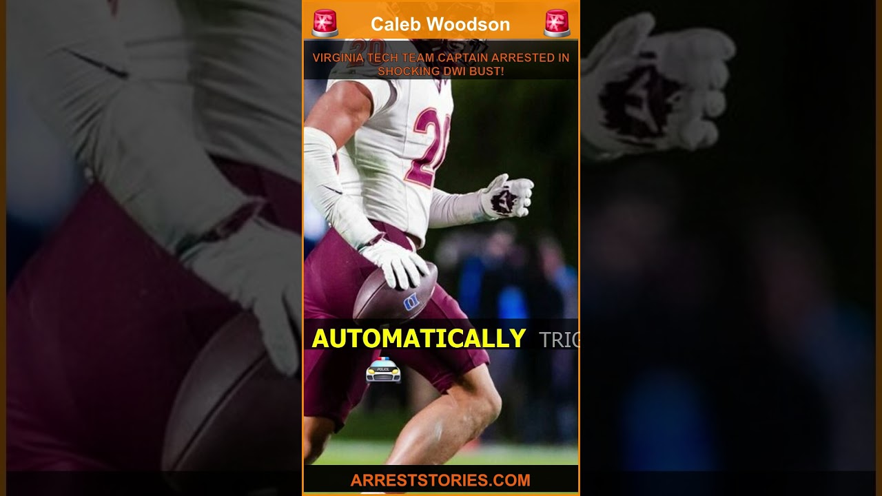 VIRGINIA TECH TEAM CAPTAIN ARRESTED IN SHOCKING DWI BUST!