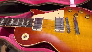 Video thumbnail for 2022 Gibson 1958 Les Paul Standard Reissue VOS R8 by Guitar Enthusiast Guitar Enthusiast