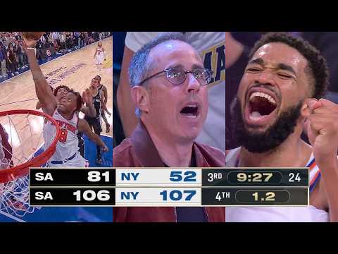 The Knicks' HISTORIC 29-PT Comeback in Game 4 of the NBA Finals 🤯