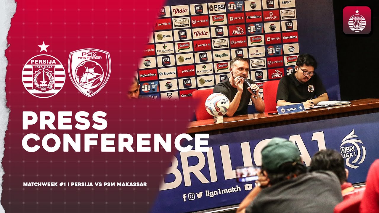 Thomas Doll Apresiasi Kinerja Tim di Babak Kedua | Press Conference Persija vs PSM Makassar