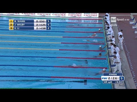 25-06-2017 pom. 200 Rana M Finale B -WANG Boyu 2:12.61 -54° Trofeo Sette Colli 2017 V.50