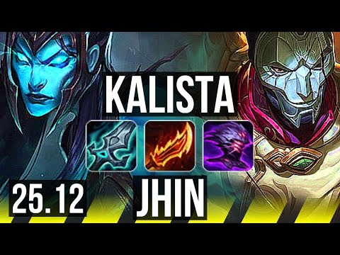 KALISTA & Rell vs JHIN & Alistar (ADC) | EUW Master | 25.12