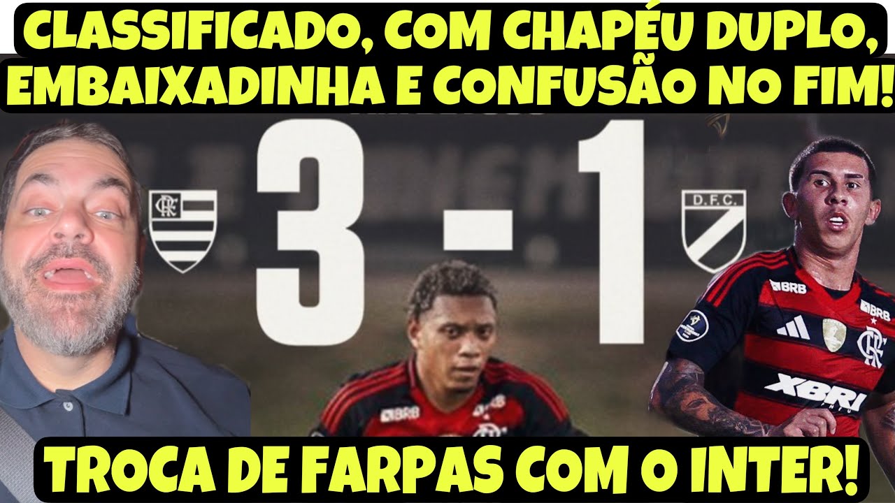 TROCA DE FARPAS! CALOTEIROS ALFINETAM O FLA E RECEBEM RESPOSTA! MENGÃO PASSA NA LIBERTADORES SUB20!