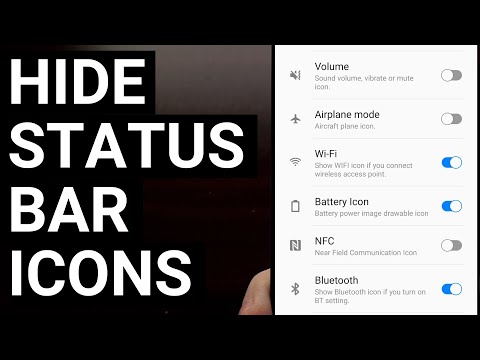 Samsung Galaxy One UI | Hiding Status Bar Icons with the QuickStar Good Lock Module