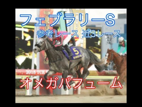 【2019 フェブラリーS参考レース】 オメガパフューム 近3レース