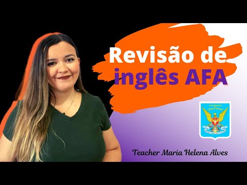 Super revisão de inglês na AFA  #afa #premilitar #concursosmilitares