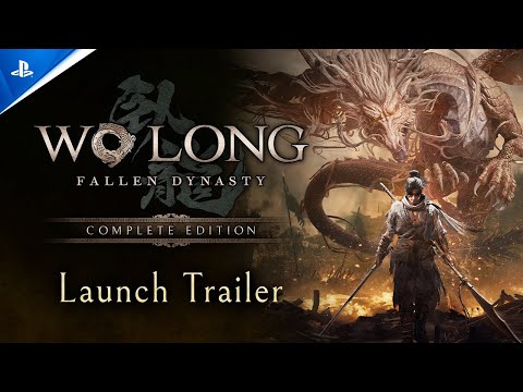 Wo Long: Fallen Dynasty Complete Edition - Launch Trailer | PS5 & PS4 Games thumbnail