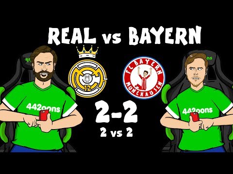 ⚽️2-2! Real Madrid vs Bayern Munich!⚽️ (Champions League Live Stream)