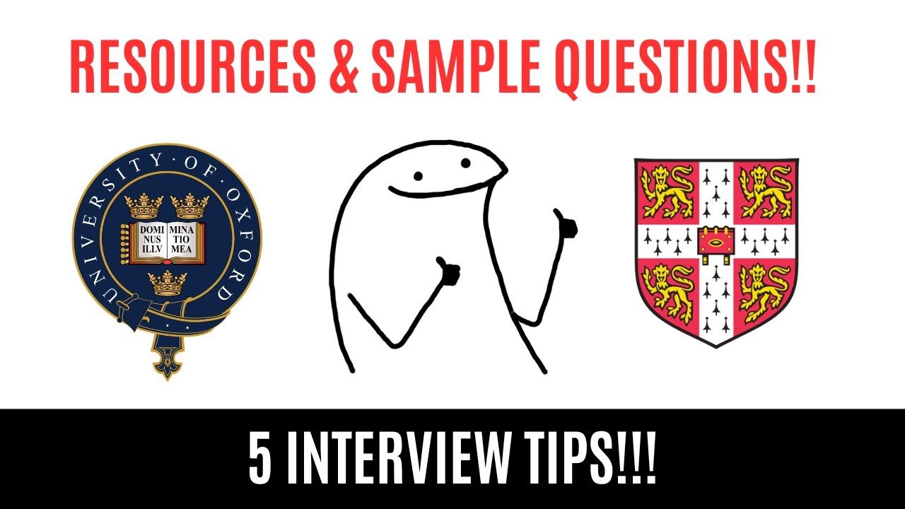 5 Oxbridge Interview Tips! | Resources & Sample questions | Physics & Engineering