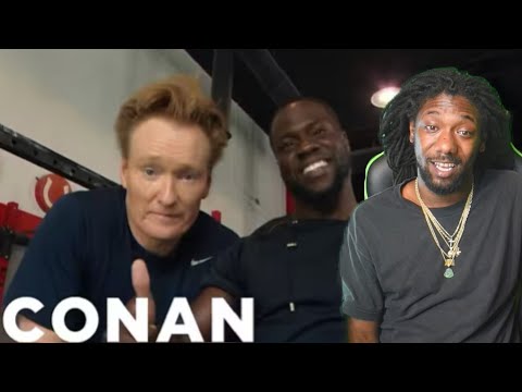 Conan Hits The Gym With Kevin Hart | CONAN on TBS | REACTION