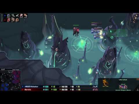 Starcraft 2 - TvZ - Kelazhur vs Nerchio on Dusk Towers