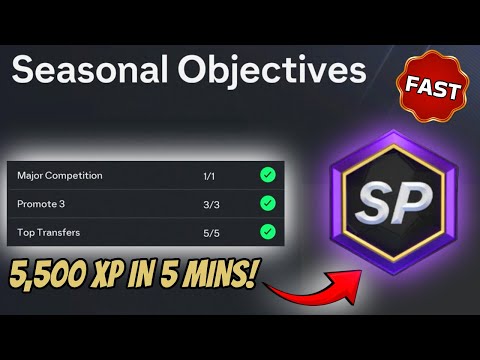 5,500 SEASON POINTS IN 30 MINS! 🔥 How to Complete Manager Career Mode Objectives FAST in FC 26!