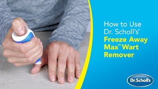 Dr. Scholl’s | How to Use Freeze Away Max™ Wart Remover