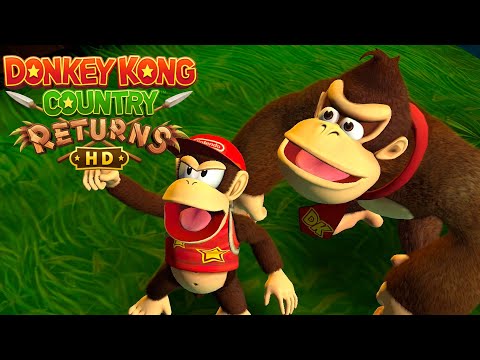 Donkey Kong Country Returns HD - Full Game 100% Walkthrough