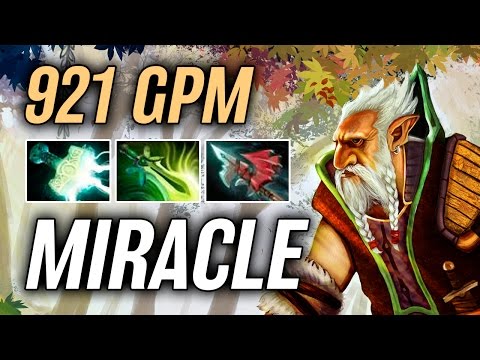 Miracle • Lone Druid • 921 GPM — Pro MMR