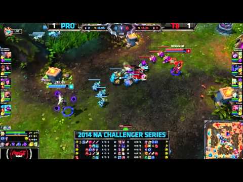 NA Challenger Series Summer 2014 #2: Team LoLPro vs Team 8 G3 (01.08.2014)