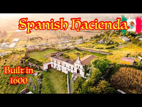 Abandoned Spanish Hacienda built in year 1600 - Mexico