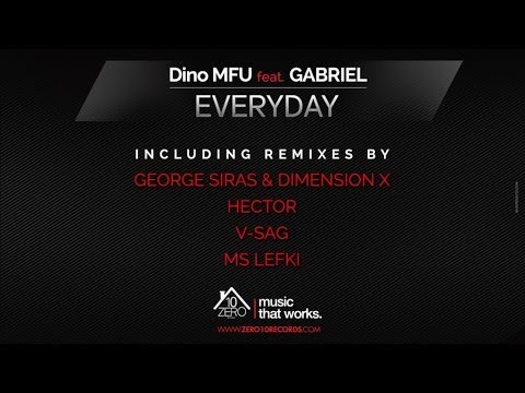 Dino MFU feat. Gabriel - Everyday (V-Sag remix) Zero040