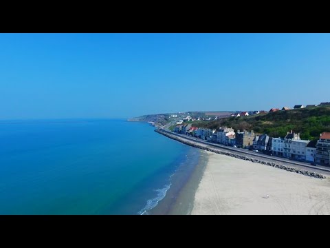 La côte de Boulogne-Sur-Mer - Visite guidée en drone 4K