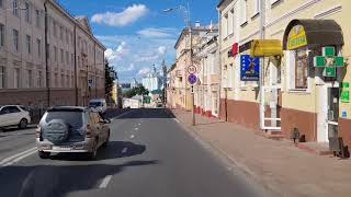 preview picture of video 'Коротенькое видео Старой Смоленской дороги и центра Смоленска.'