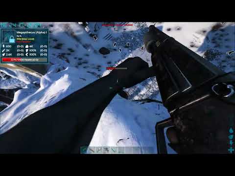 How to solo cheese Alpha Megapithecus | Ark survival evolved