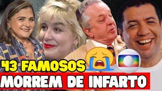 VOCÊ LEMBRA DE TODOS? 43 FAMOSOS BRASILEIROS QUE MORRERAM DE INFARTO