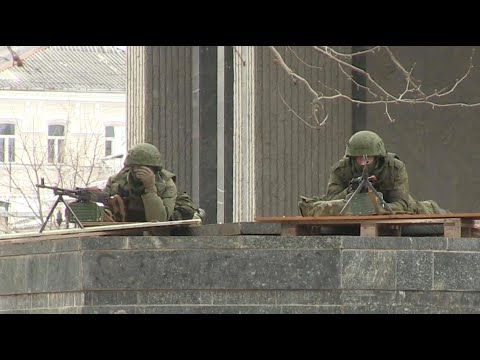 The Little Green Men and the 2014 invasion of Ukraine