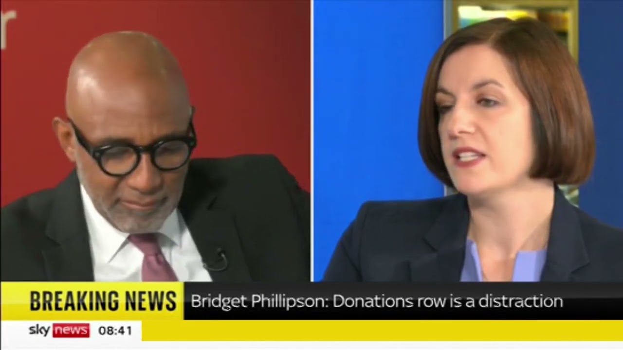 Car crash interview with Labour's Bridget Phillipson (22Sept24)