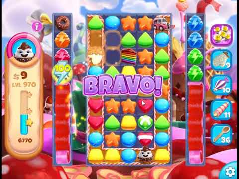 Cookie Jam Blast Level 970 - NO BOOSTERS 🍪 | SKILLGAMING ✔️