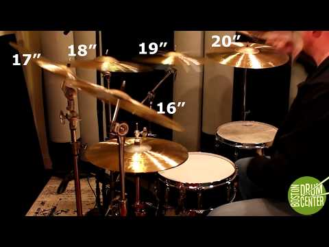 Zildjian K Sweet Crashes: 16", 17", 18", 19" & 20" (All Sizes)