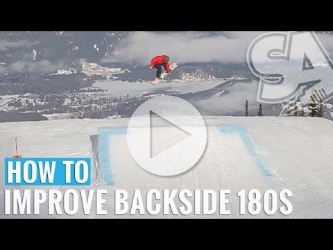 How To Improve Backside 180's On A Snowboard