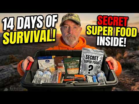 Build a 14-Day Prepper Survival Box: Food, Gear &  Superfood Power!