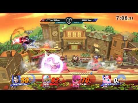 LHxSD Monthly - K9sbruce + Pu55yk1ng vs SD God + Kanye - Losers Semis