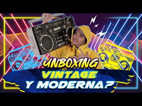 GRABADORA OCHENTERA ACTUALIZADA CON BLUETOOTH, USB Y MÁS #Unboxing