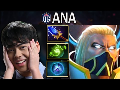OG.ANA SMURF INVOKER WITH IMBA COMBOS - DOTA 2 7.29 GAMEPLAY