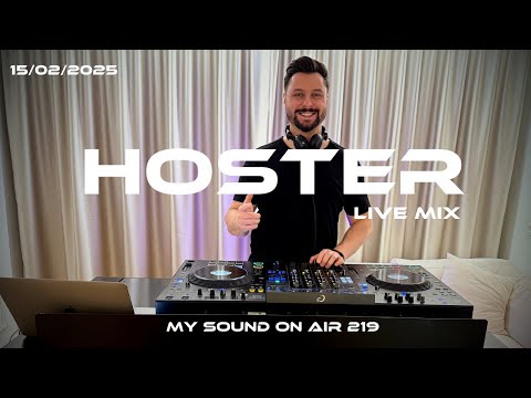 HOSTER - My Sound On Air 219 I Disco Funky House 2025 I CASSIMM | Earth N Days | Crazibiza