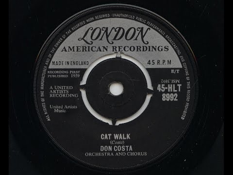 Don Costa 'Cat Walk' 1959 45 rpm