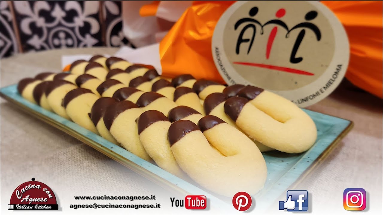 Cucina con Agnese - 230. Biscotti a Ferro di Cavallo con Uovo AIL - Horse Shoe Biscuits AIL Egg