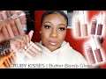 Ruby Kisses Butter Bomb Gloss! Try-On