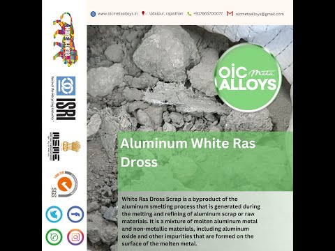 White ras Aluminum Dross