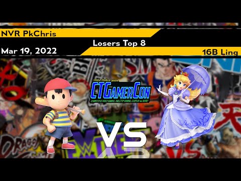 [Smash Ultimate] NVR | PkChris vs 16B | Ling - CT Gamercon 5 (L.Top 8)