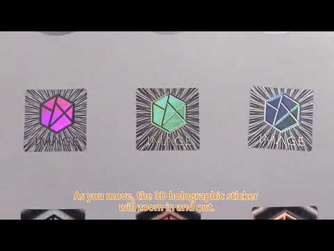 3D Hologram Stickers