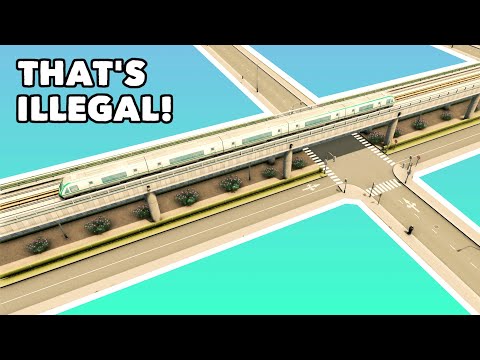 Using the weirdest Glitch to build Stacked Infrastructure in Cities: Skylines | No Mods Tutorial
