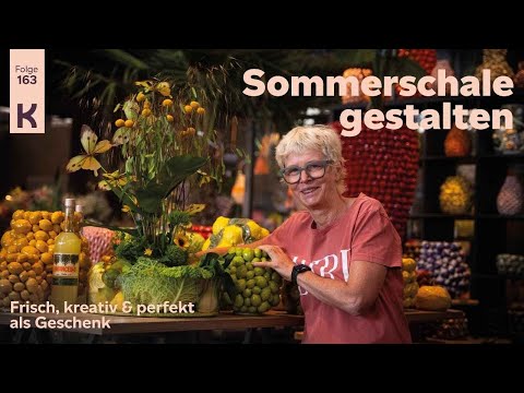 Sommerdeko mit Pfiff | DIY Geschenkidee für die Gartenparty mit Zitrus & Blüten 🍋🌼🌿