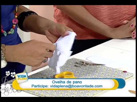 Artesanato - Ovelha de pano